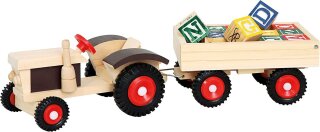 Bino & Mertens - Tracki Bobo - Traktor mit ABC- Anhänger