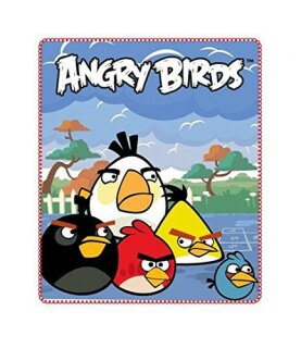 Angry Birds - Polar Fleecedecke 120x140cm