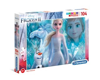 Clementoni 27127 - 104 Teile Puzzle - Frozen 2