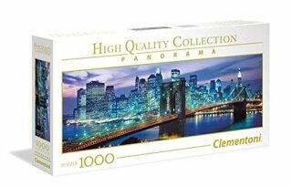 High Quality Panorama -  1000 Teile Puzzle NP - New York Brooklyn Bridge