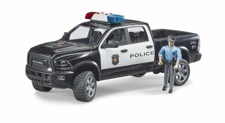 Bruder 02505 - RAM 2500 Polizei Pickup mit Polizist, 1:16