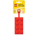 LEGO® Gepäckanhänger aus Vinyl - Farbe rot