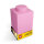 LEGO® Classic - Legostein Nachtlicht aus Silikon - Farbe Rosa
