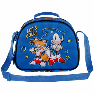 Sonic The Hedgehog - 3D Lunchtasche 20 cm