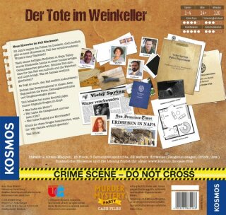 Kosmos 682163 - Murder Mystery Case File - Der Tote im Weinkeller