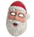 Halbmaske Santa Claus - 1-teilig - Adult