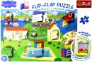 Peppa Pig Welt - Flip-Flap Puzzle 36 Teile