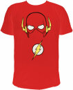 The Flash - "Flashs Maske" - Herren T-Shirt rot...