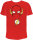 The Flash - "Flashs Maske" - Herren T-Shirt rot - Größe L