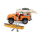 Toi Toys 20854A - ANIMAL WORLD - Offroad Abenteuer-Set mit Auto und Kanu