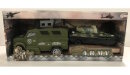 Army Vehicles - Militärfahrzeug mit Panzer - Spielset