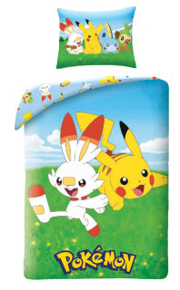 Pokemon - Bettwäsche - 140 x 200 cm + 70 x 90 cm