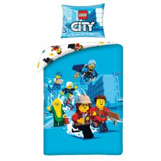 Lego City - Bettwäsche - 140 x 200 cm + 70 x 90 cm