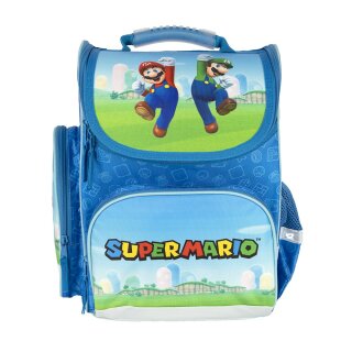 Super Mario - CLOU Schulranzen Set, 5-teilig