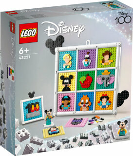 LEGO® 43221 - Disney 100 Jahre Zeichentrickikonen (1022 Teile)