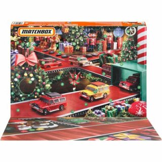 Mattel HLH04 - Matchbox Fahrzeuge - Adventskalender 2023