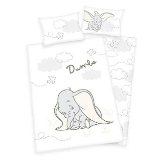 Disney Dumbo - Wendebettwäsche - 40 x 60 + 100 x 135 cm