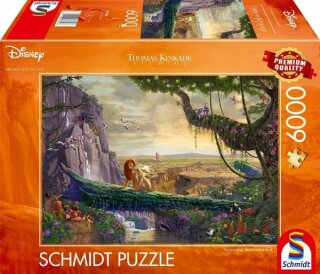 Disney - The Lion King, Return to Pride Rock​, 6000 Teile - Puzzle