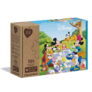 Clementoni 27153 -  Mickey Mouse - 104 Teile Puzzle -...