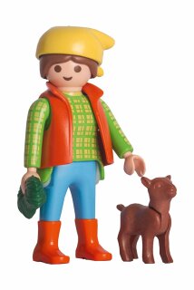 Playmobil - 100 Teile Puzzle  Bauernhof  inklusive Figur